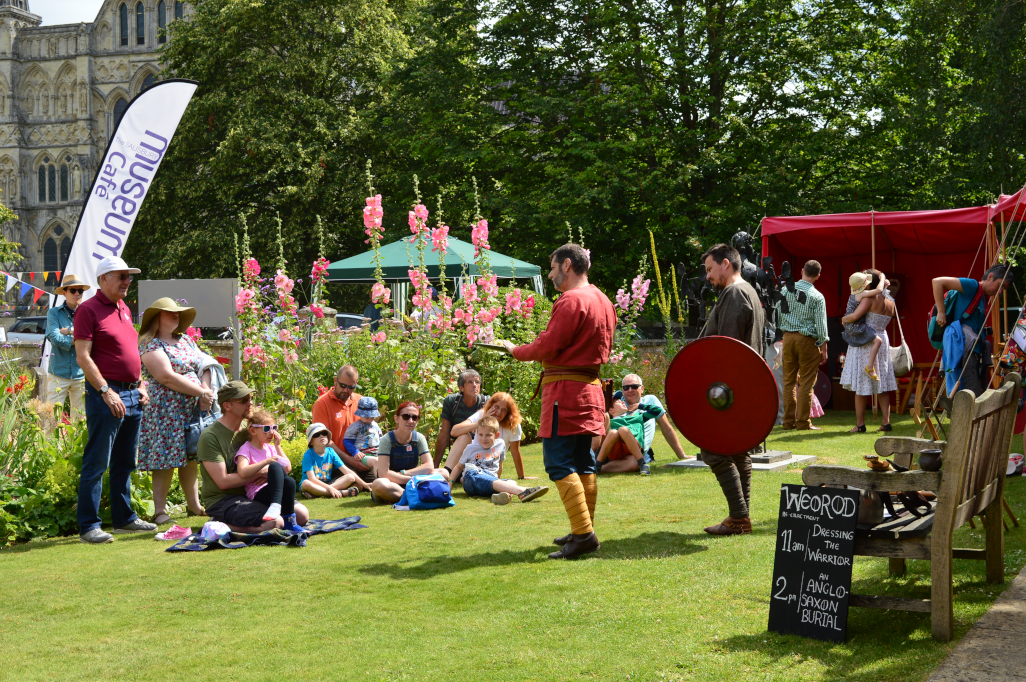 Dressing the Anglo-Saxon Warrior | &copy;E.Haynes 2019