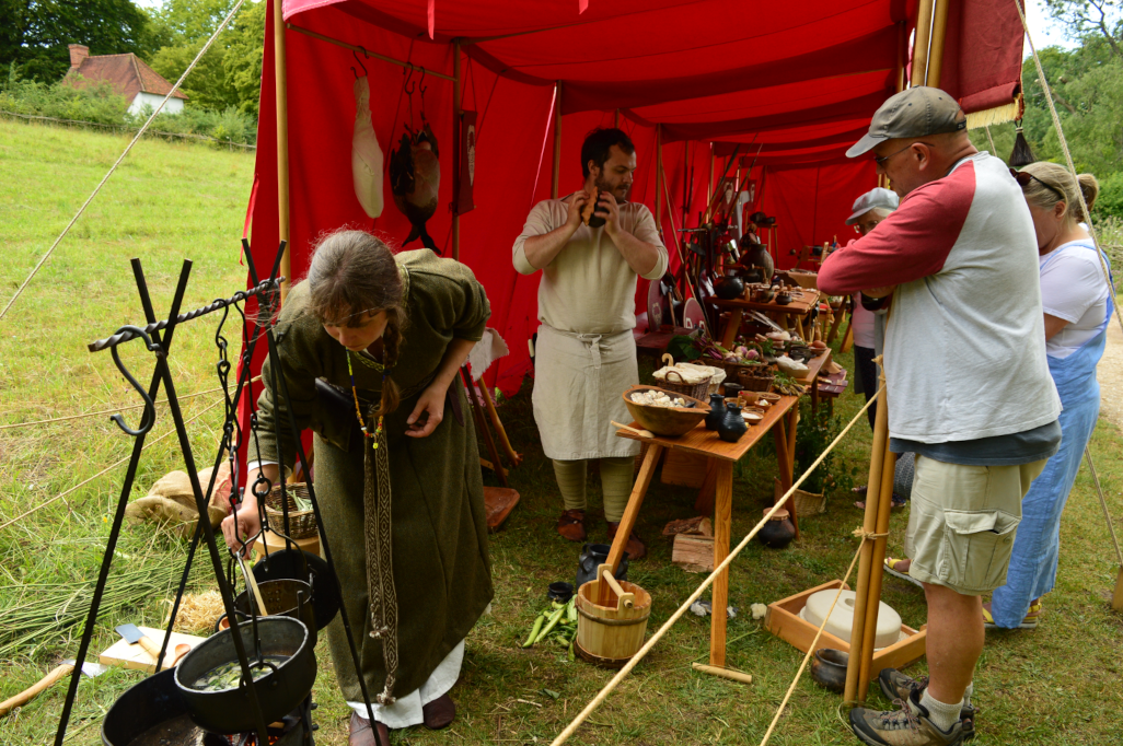 Cookery at an Event | &copy;E.Haynes 2019